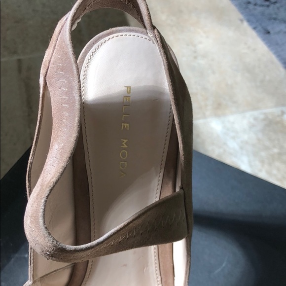 Suede Pelle Moda Heels - Picture 3 of 3